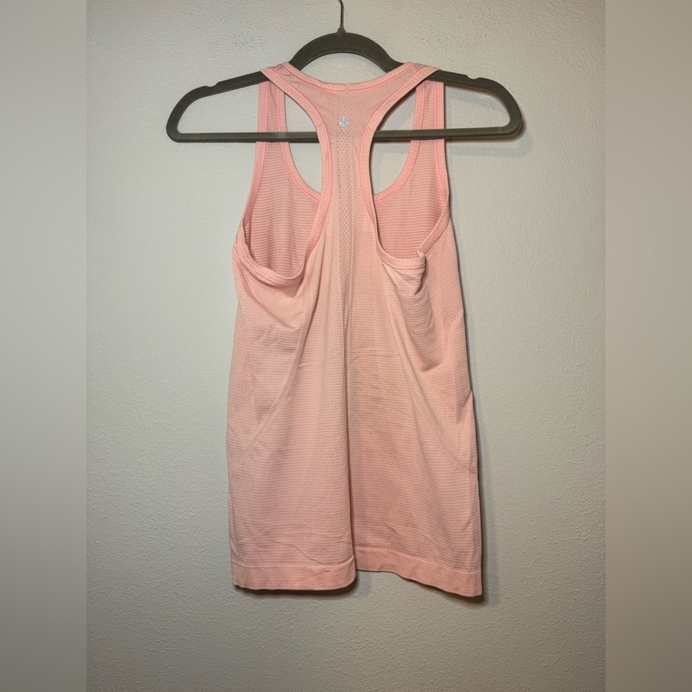 Lululemon Swiftly Tech Racerback tank in Heathered Bleached Coral - Picture 5 of 6